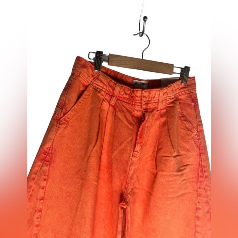 NWOT Free People We The Free Denim Equinox Trouser Wide Leg Pants - Picture 8 of 15